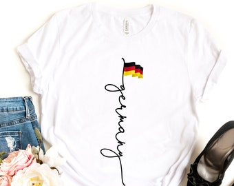 Germany Shirt, German Shirt, Germany Flag Shirt, I Love Germany, German Pride Shirt, Berlin Shirt, Germany Gift, Germany Travel Shirt