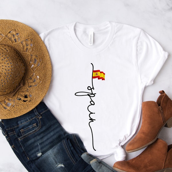 Spain Shirt, Spanish Shirt, Latina Power, Latina AF Shirt, Spanish Flag Shirt, Barcelona Madrid, Espanol Shirt, Spanish Gifts