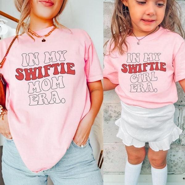 In My swift Mom Girl Era Shirt, Its Me Hi Im Taylor Custom Tour Gift, Personalized Country Concert Matching Shirt Mom Dad Kid Toddler Baby