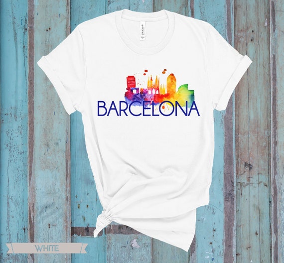 Barcelona Spain Shirt Barcelona Tshirt 