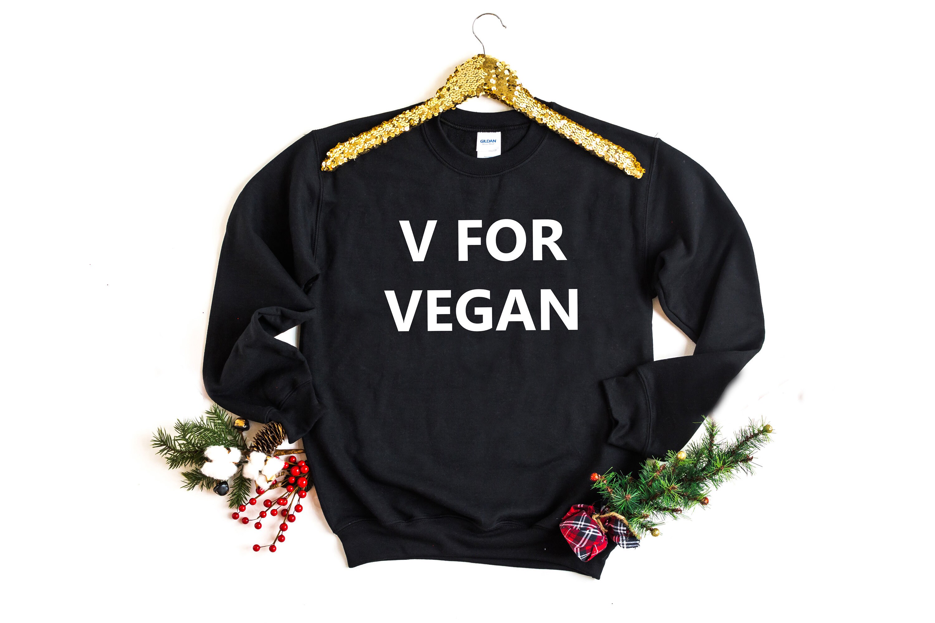 Vegan Sweatshirt Vegan Shirt Friends Not Food Vegan Gift Etsy