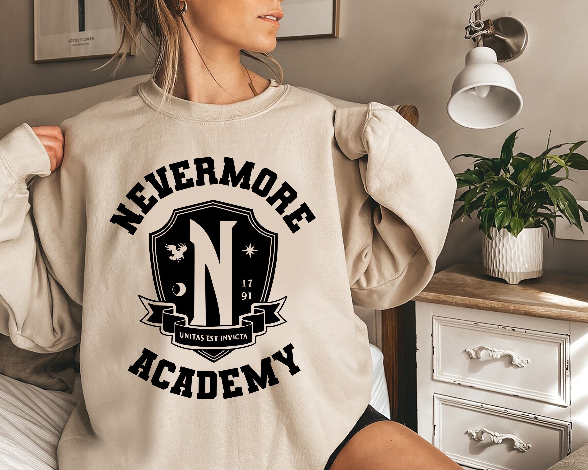 Discover Wednesday Addams Sweatshirt, Christmas Family It's Only Wednesday Horror Movie Sweatshirt
