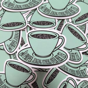 Monkees inspired Vinyl Sticker - Auntie Grizelda