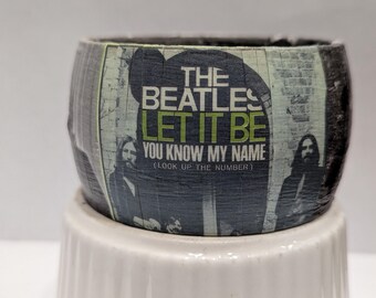 Handgemaakte Beatles-armband #30 Let it Be w/ You Know My Name John, Paul, George en Ringo