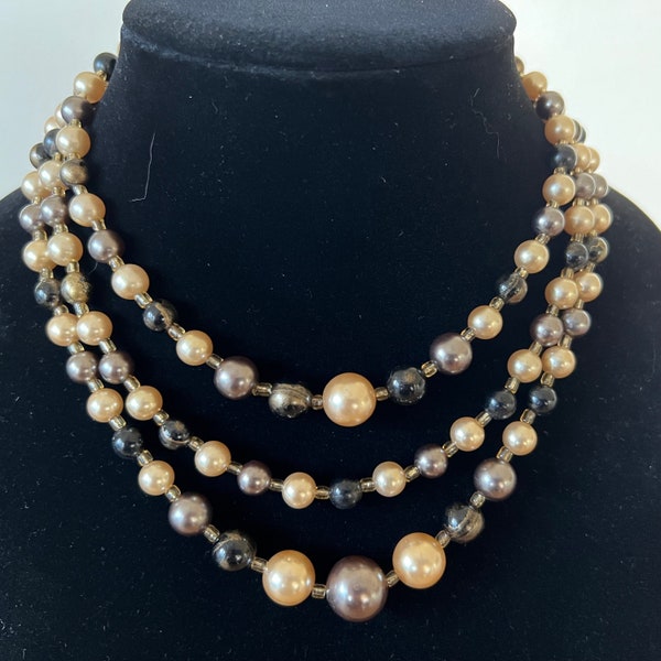 Chanel Pearl Necklace - Etsy