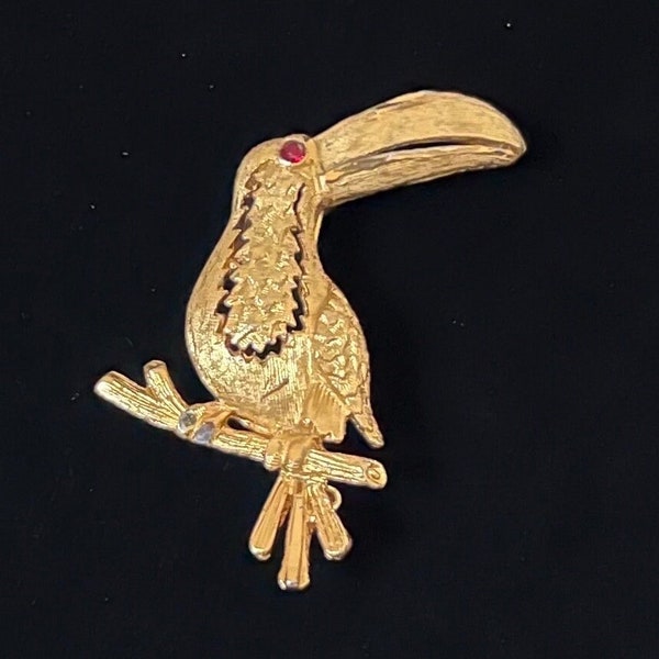 B.S.K. Toucan Costume Brooch