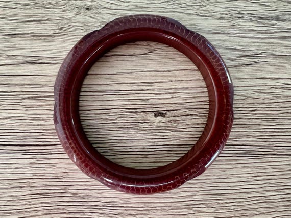 Multicolored Bakelite Bangle Bracelets - image 3
