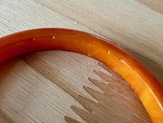 Multicolored Bakelite Bangle Bracelets - image 8