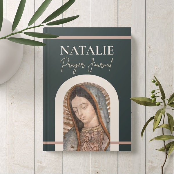 Our Lady of Guadalupe Personalisiertes Tagebuch | Gebetsbuch | Geregelte | Katholisches Gebetstagebuch | Katholisches Geschenk | Katholisches Geschenk für Sie