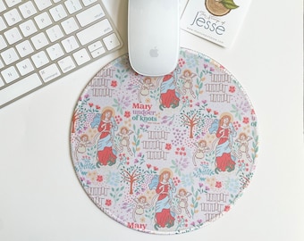 Mary Undoer of Knots Mouse Pad | Catholic gift | Teacher gift | Mother's Day gift | Our Lady undoer of Knots | Mouse Pad