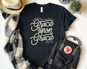 Grace upon Grace Unisex Jersey Short Sleeve Tee