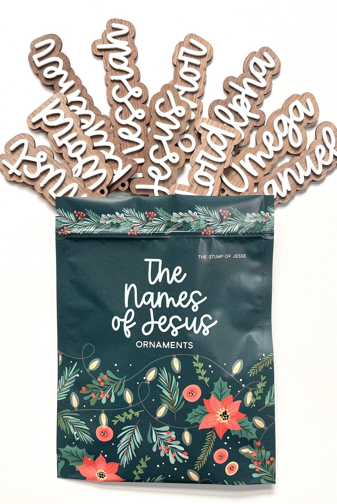 Names of Jesus Ornaments Christmas Decoration Ornaments Jesus