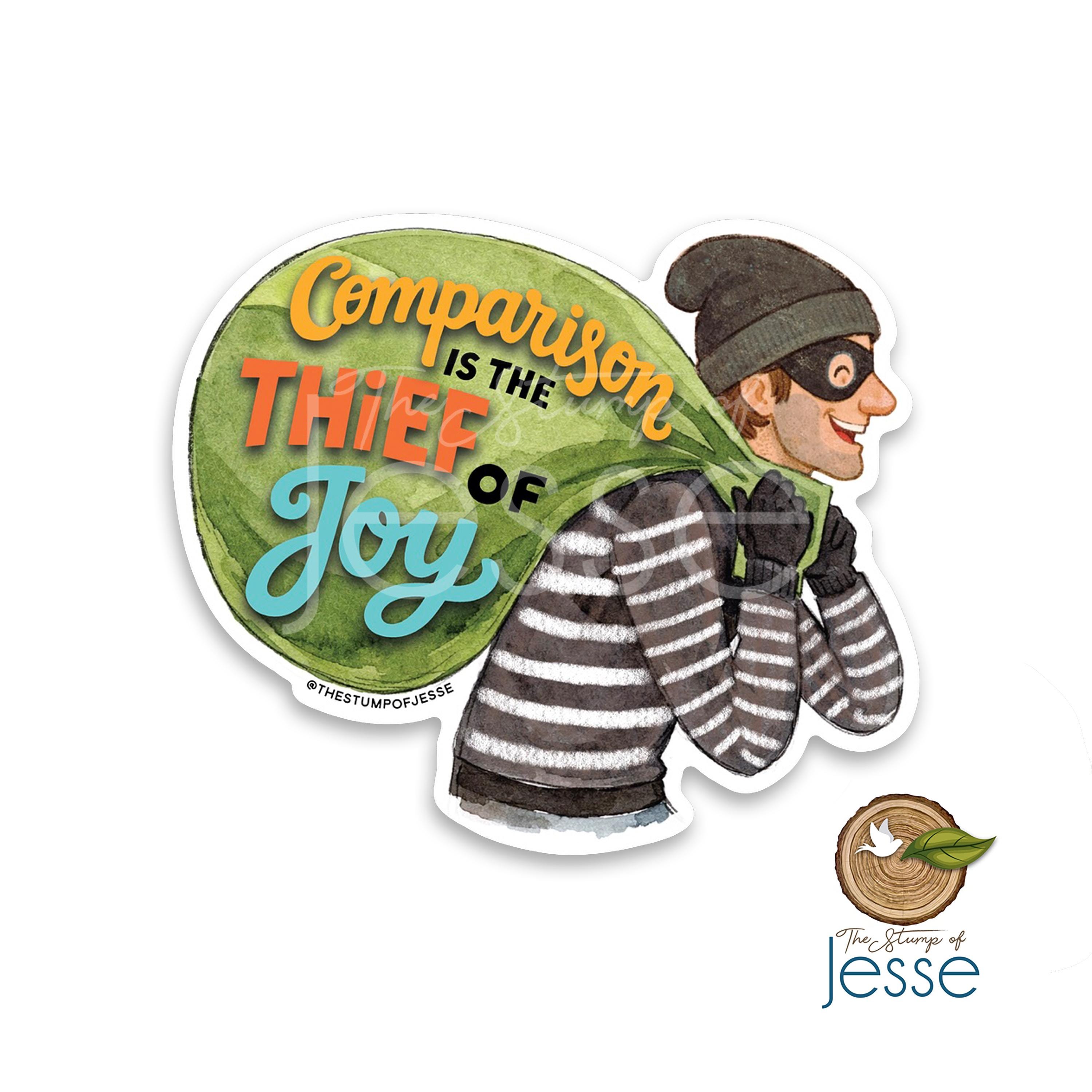 Comparability Sticker Comparison is the Thief of Joy Sticker - Etsy