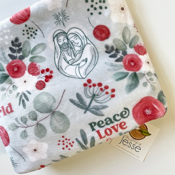 Mary and Jesus Plush Etsy