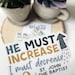 He Must Increase I Must Decrease Waterproof Sticker | St. John the ...
