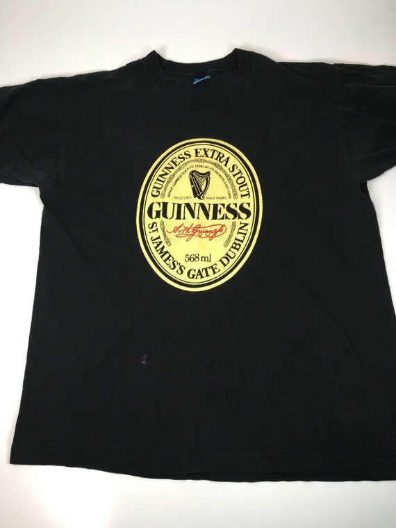 Guinness vintage t shirt Clearance