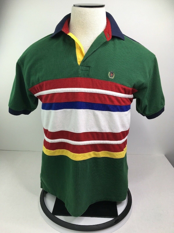 tommy hilfiger striped polo