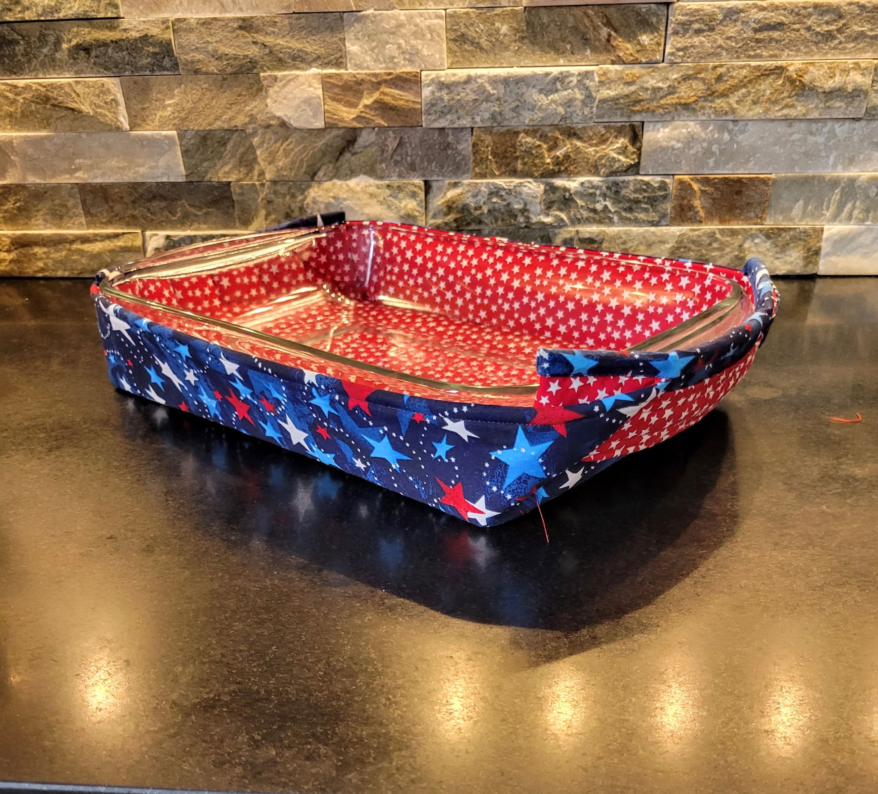 Patriotic Stars Hot Dish Holder Quilted and Insulated 9x13 Casserole Cozy Ready to Ship Etsy Patriotic Stars Hot Dish Holder Quilted and Insulated 9x13 Casserole Cozy Ready to Ship Etsy