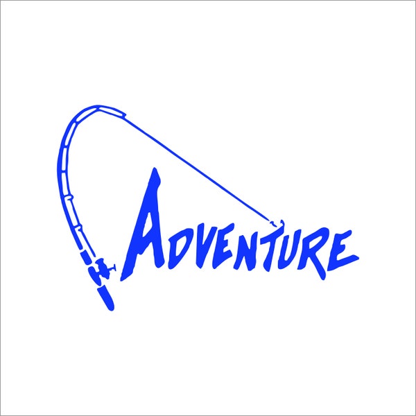 ADVENTURE Decal.  Free Shipping.