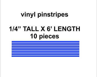 Vinyl Pinstripes.  Free Shipping.