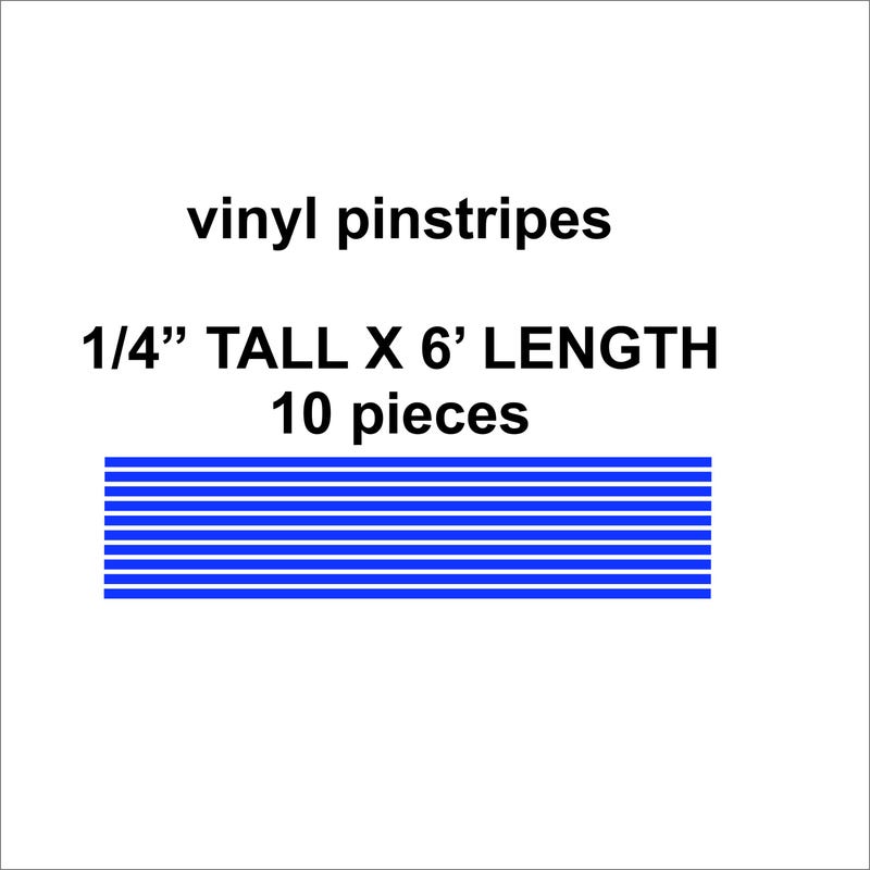 Pinstripe Sticker - Etsy