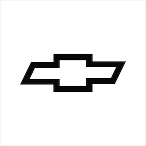 Chevy Bowtie logo Decal.  Free Shipping.