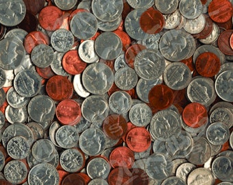 Coin Sublimation Background PNG, JPG, DIGITAL Download Design Clipart