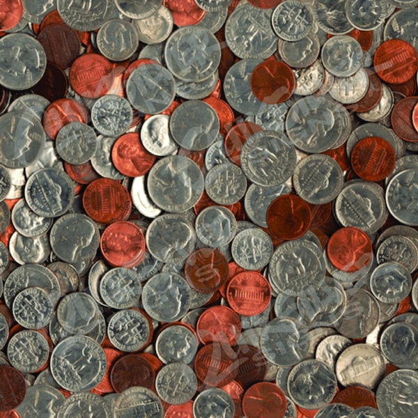 Coin Sublimation Background PNG, JPG, DIGITAL Download Design Clipart