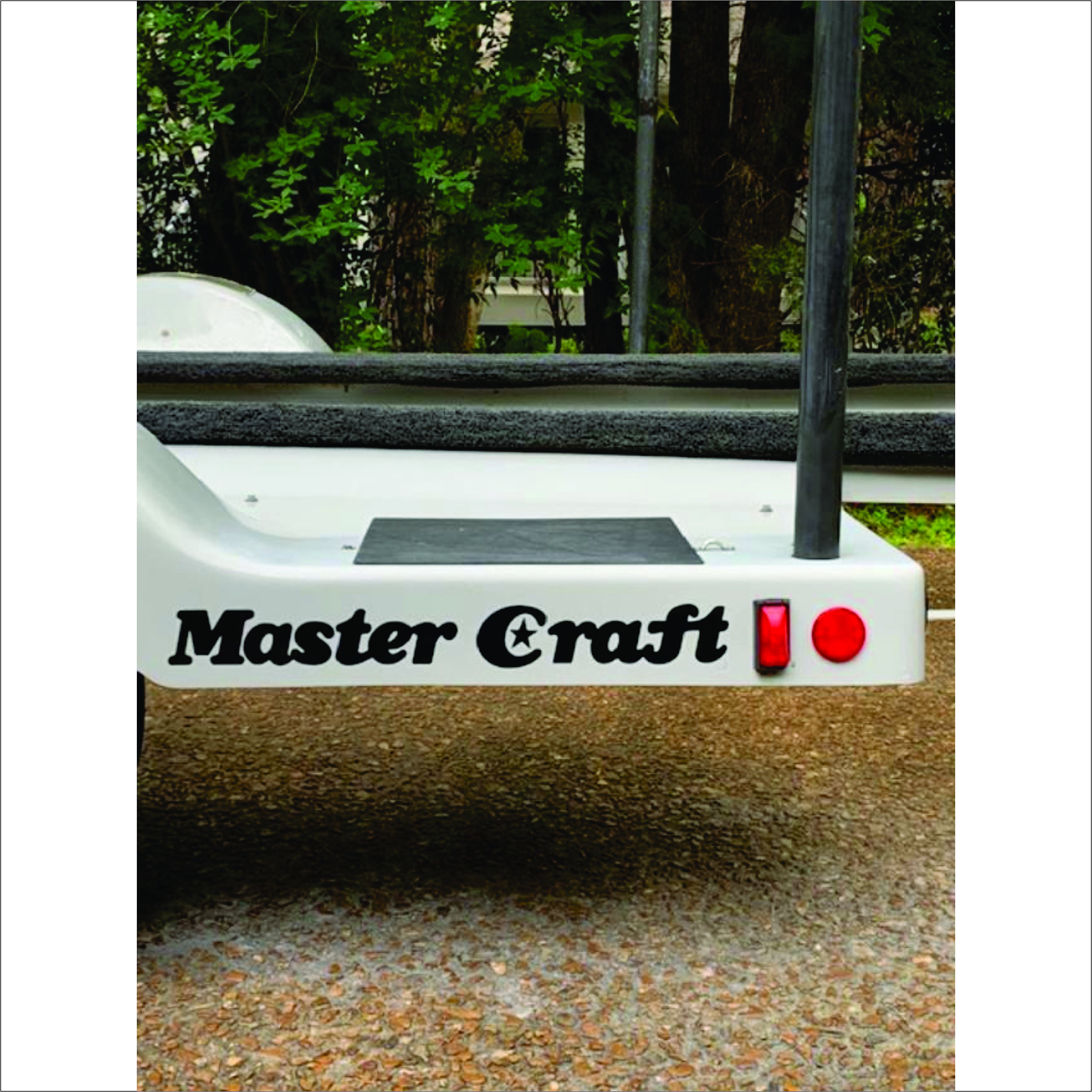 MASTERCRAFT Stars & Stripes Boat Trailer logo Reproduced Decal Etsy