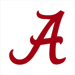 ALABAMA A-sticker.  Gratis verzending.