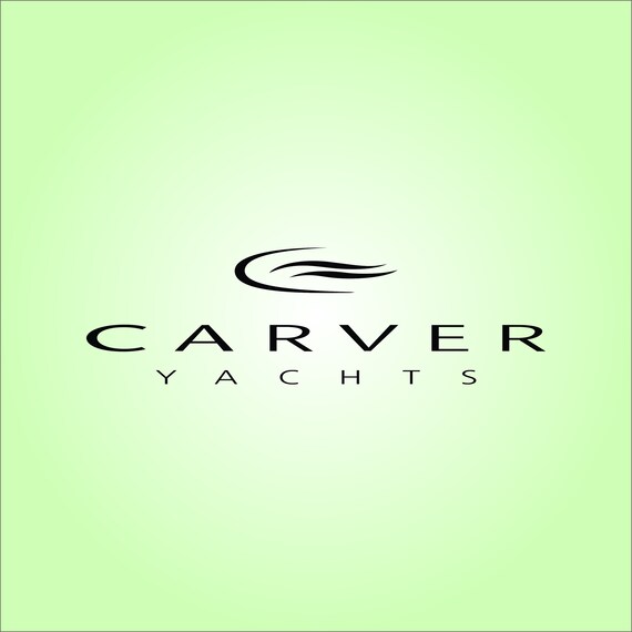 CARVER YACHTS Logo Decal. Free Shipping. Etsy