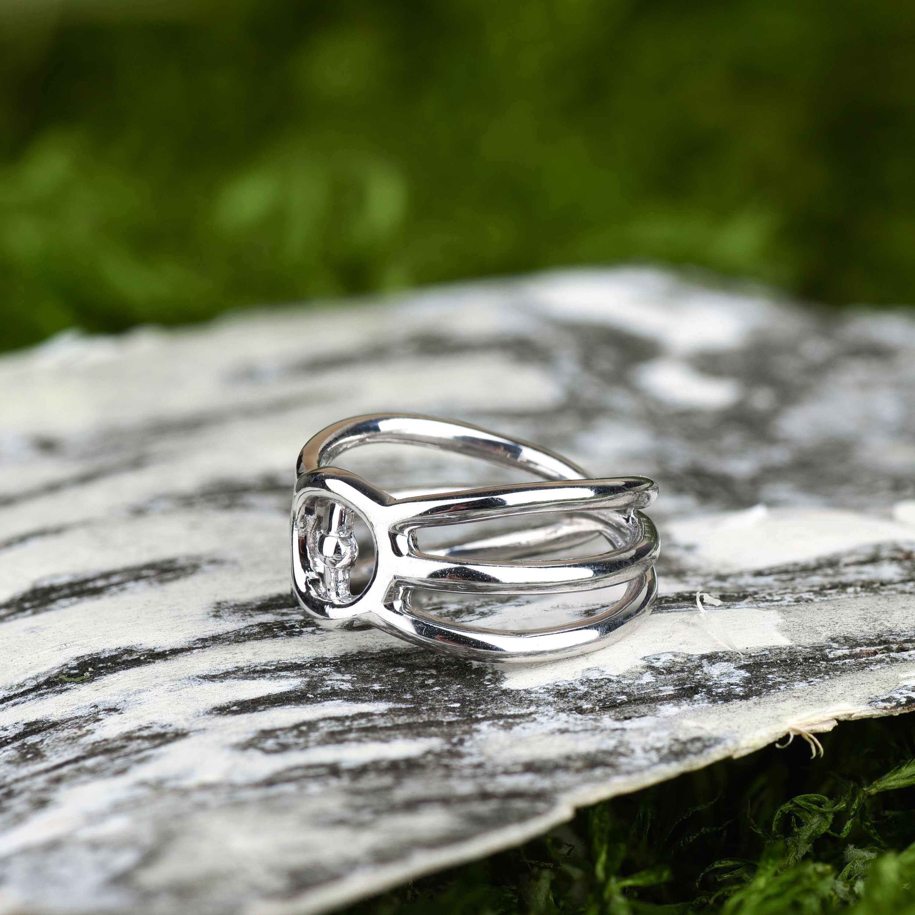 925 Sterling silver pinky ring women Spider wrap ring Silver Etsy