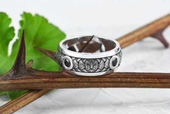 Bear Armring, Silver and Bronze – Grimfrost