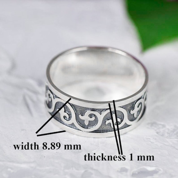 Medieval Wedding Band Ring 12号サイズ Medieval Wedding Band Ring 12号サイズ