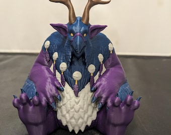 Moonkin World of Warcraft sculpture 3D print