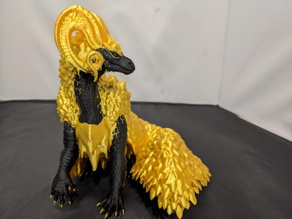 Kulve Taroth Monster Hunter 3D Printed Sculpture - Etsy