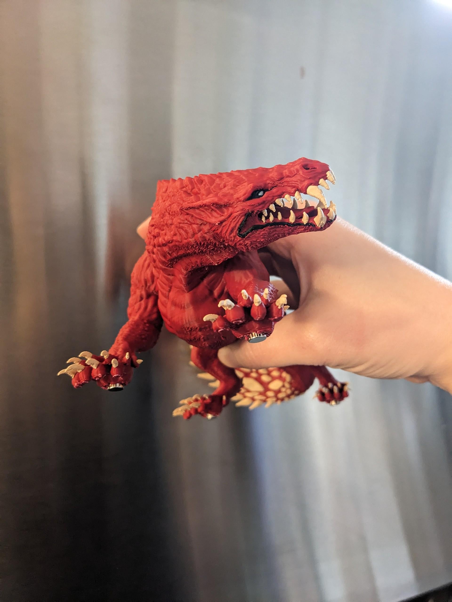 Odogaron Magnet Monster Hunter Sculpture 3D Printed - Etsy