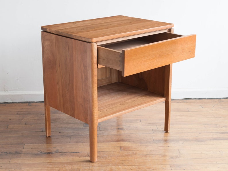 New Handmade Solid Wood Nightstand - Fully Customizable