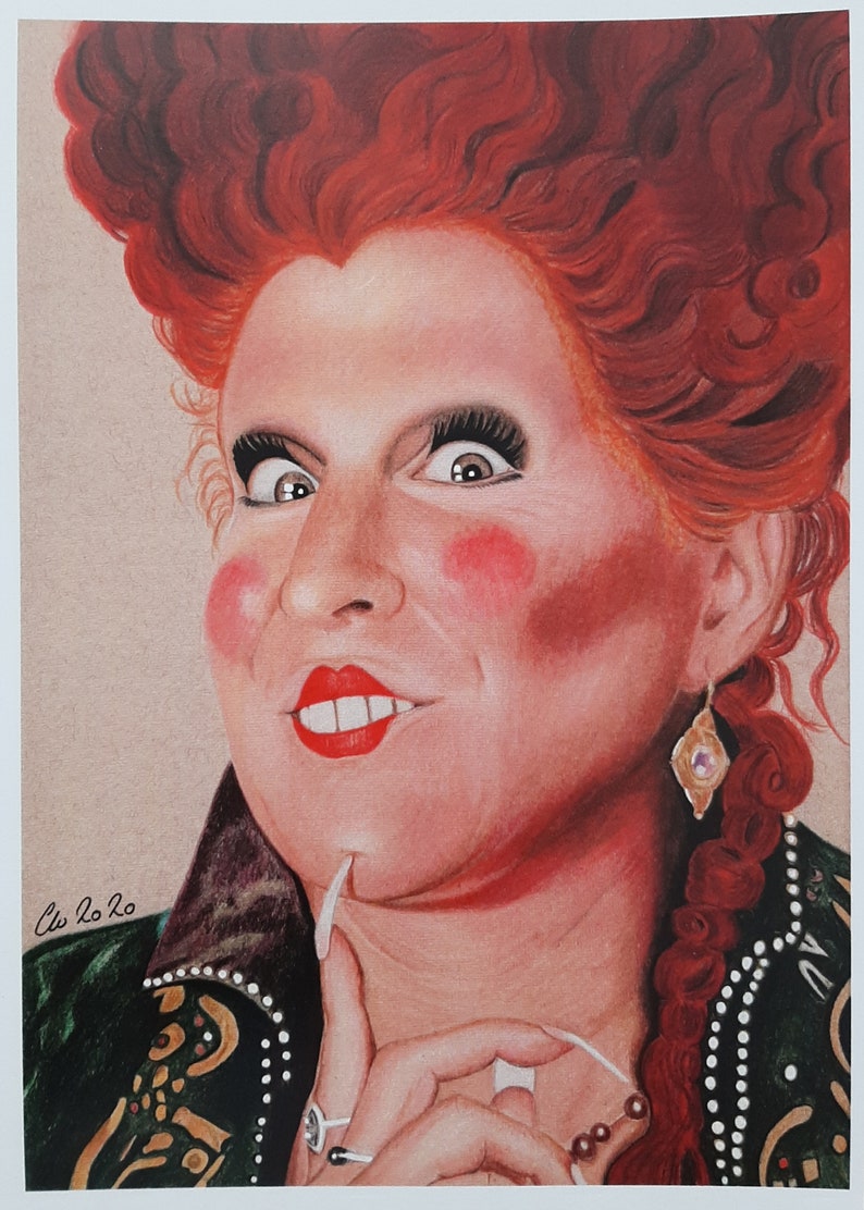 Print. Sanderson Sister Set of 3. Fanart. Etsy