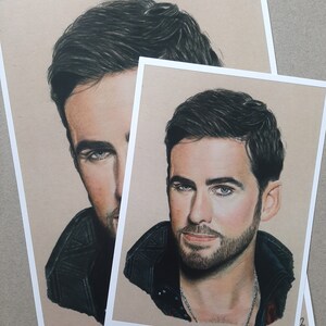 Hook from Once Upon a time. Kilian Jones. Colin o&#39;donoghue fanart.