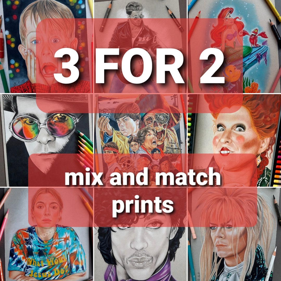3 for 2 Mix and Match Art Prints Etsy