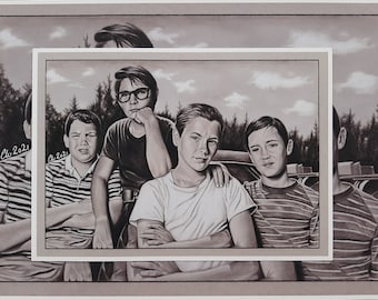 Print. Stand By Me. Signed fanart.