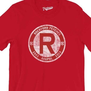 Licensed Rockford Peaches AAGPBL Shirt, A League Of Their Own, Favorite Movie Shirt