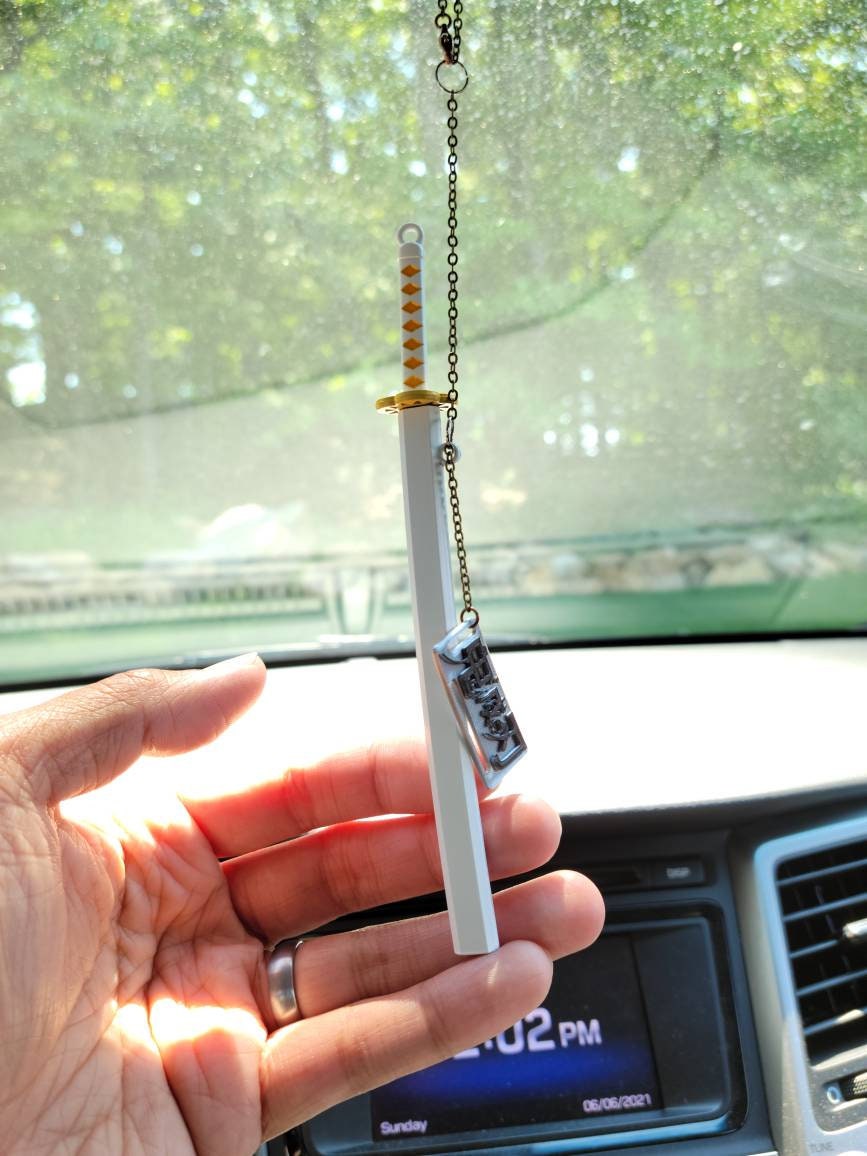 Rearview Mirror Charm: Samurai Sword