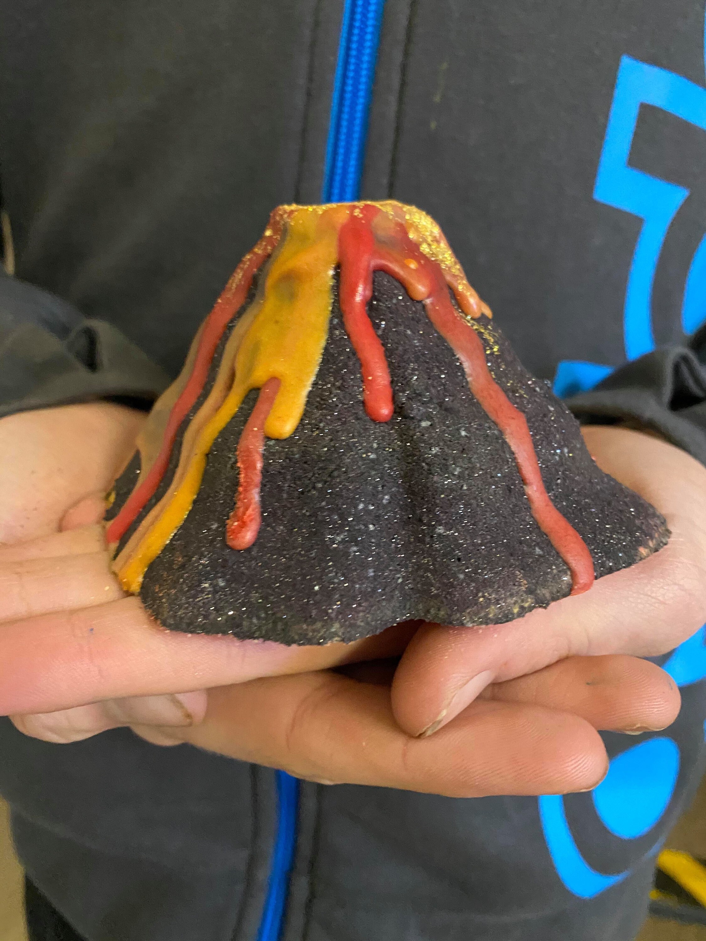 Volcano bath bomb mould | Etsy