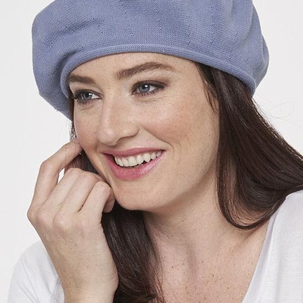 Parkhurst 11-1/2 Inch Cotton Knit Beret   Style#30017