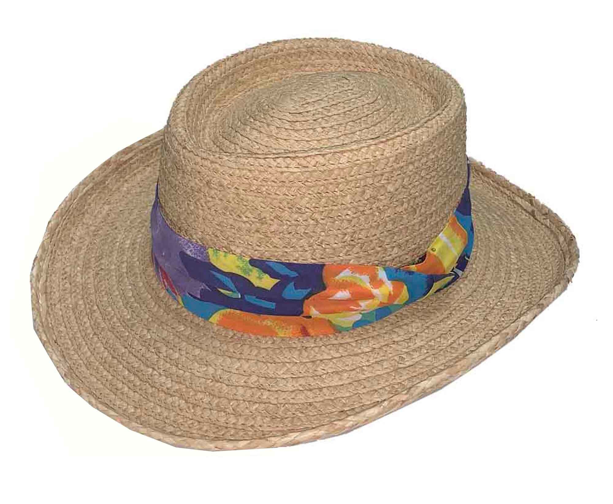 Scala raffia mens hat 2025
