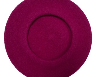 Raspberry Beret | Etsy