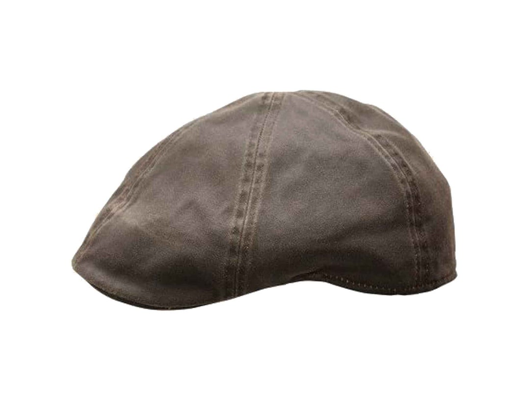 Conner Hats merrik Newsboy Distressed Cotton Low Profile Cap ...