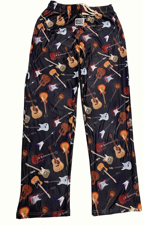 BRIEF INSANITY All Over Guitars UNISEX Lounge Pant -  New Zealand